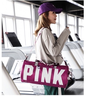 Túi tập gym/ du lịch Pink