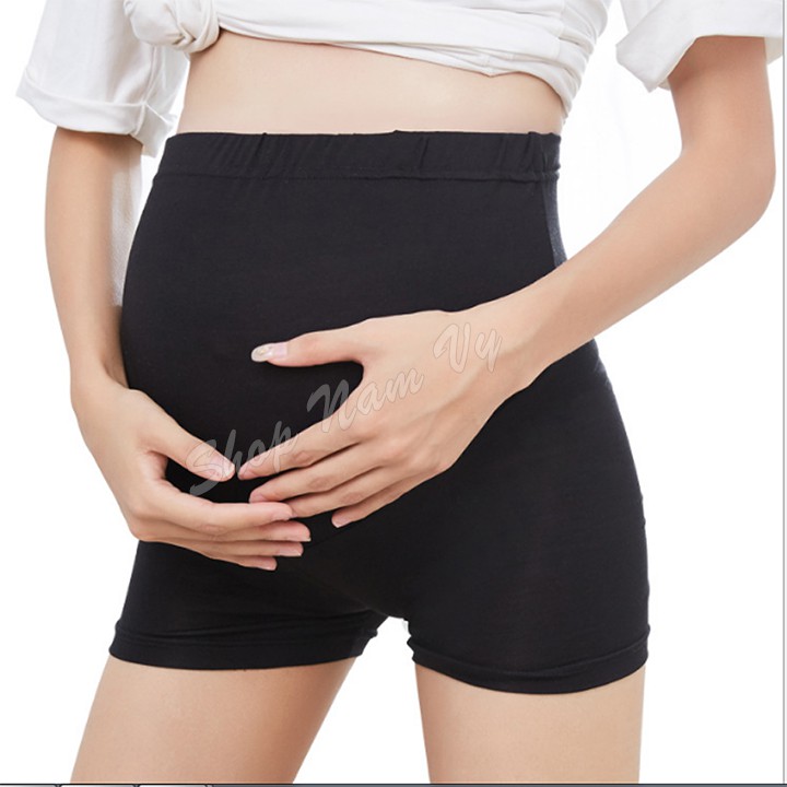 Quần mặc váy bầu có chun điều chỉnh độ rộng cao cấp đẹp mát