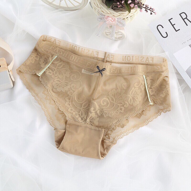 Quần Lót Nữ Ren Cao Cấp Mềm Mại Kháng Khuẩn Sexy Gợi Cảm ❤️ MS2248