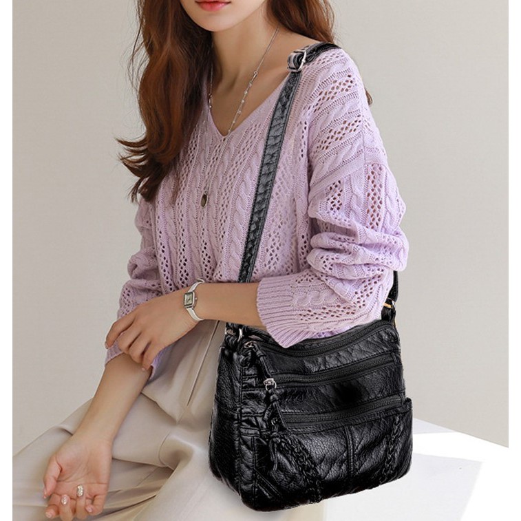 Túi xách nữ da mềm cao cấp size rộng sang trọng siêu hot