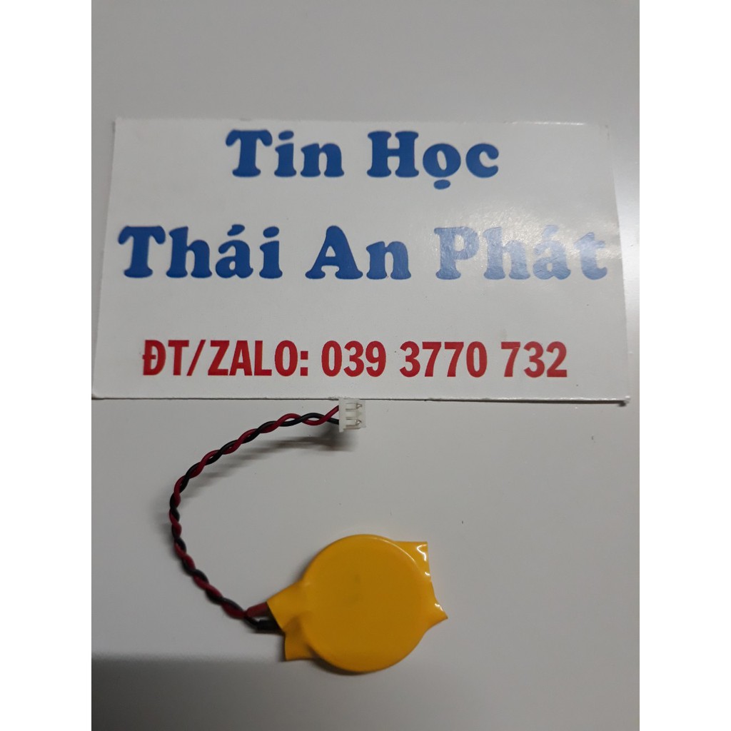 Pin Cmos CR2032 3V loại có dây,3 lỗ cắm,dành cho laptop để lưu cấu hình Bios và ngày giờ | BigBuy360 - bigbuy360.vn
