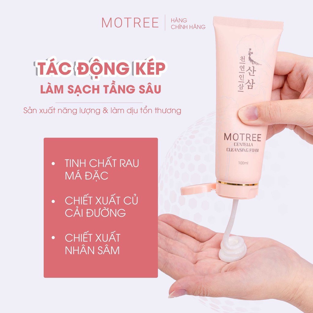 [CHÍNH HÃNG] Sữa Rửa Mặt Motree Centella Cleansing Foam, Diụ Nhẹ Sạch Sâu, Phù Hợp Mọi Loại Da | BigBuy360 - bigbuy360.vn