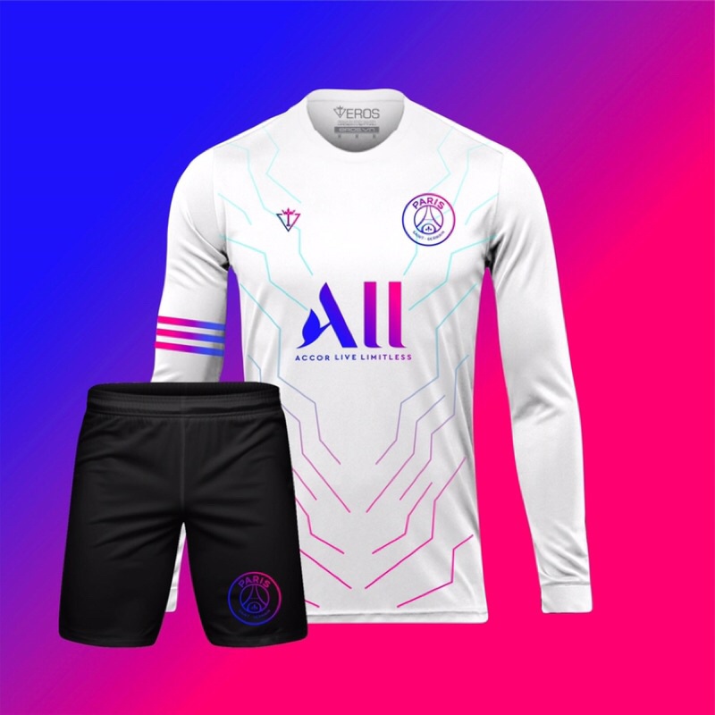 Áo đá bóng, đồ đá banh, quần áo bóng đá, áo PSG, áo CLB Paris - Chất thun lạnh cao cấp, bền