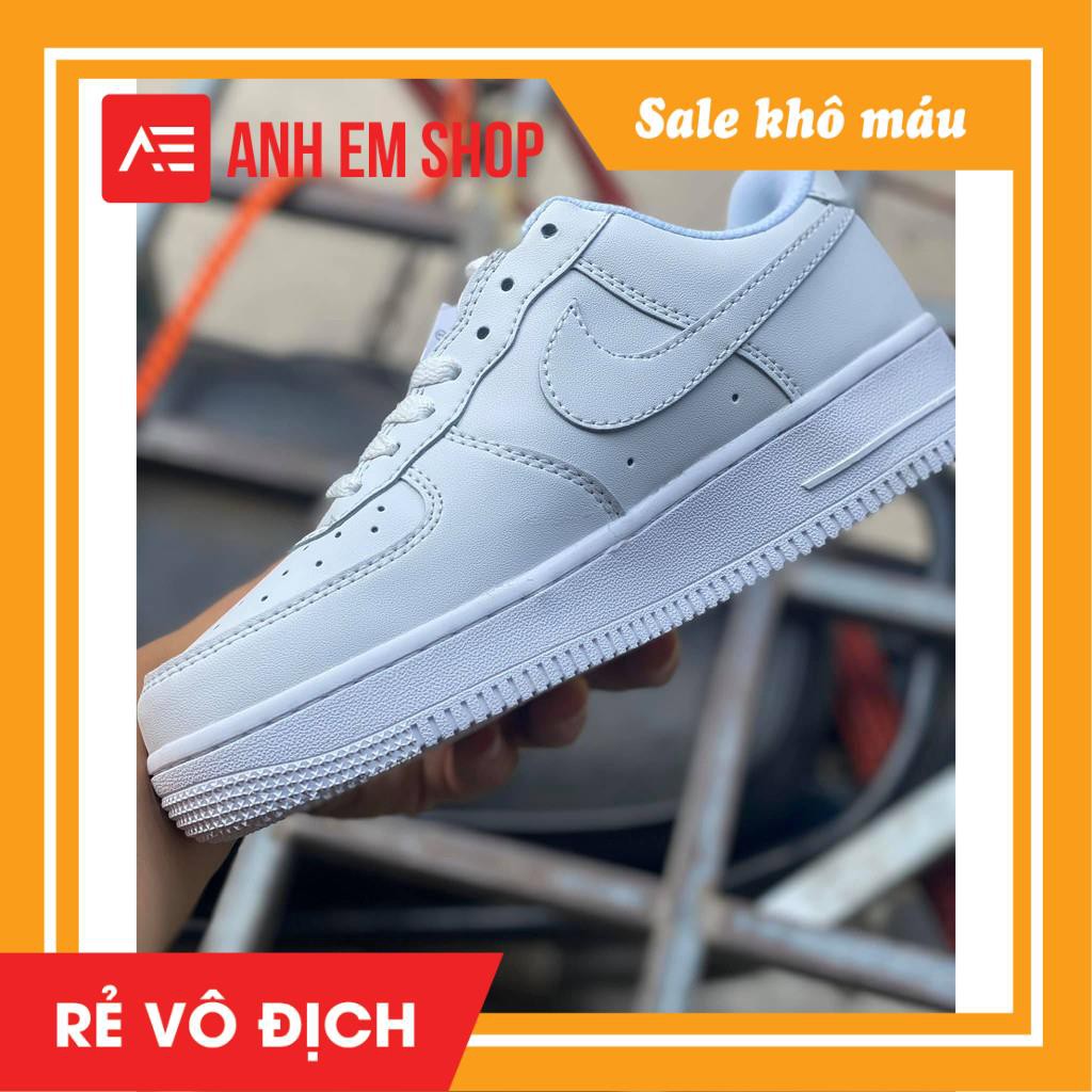 [Mã FAXANH245 giảm 10k đơn từ 50k] Giày Thể Thao Aiir Force 1 af1 trắng nam nữ, Giày af1, giày sn trắng | BigBuy360 - bigbuy360.vn