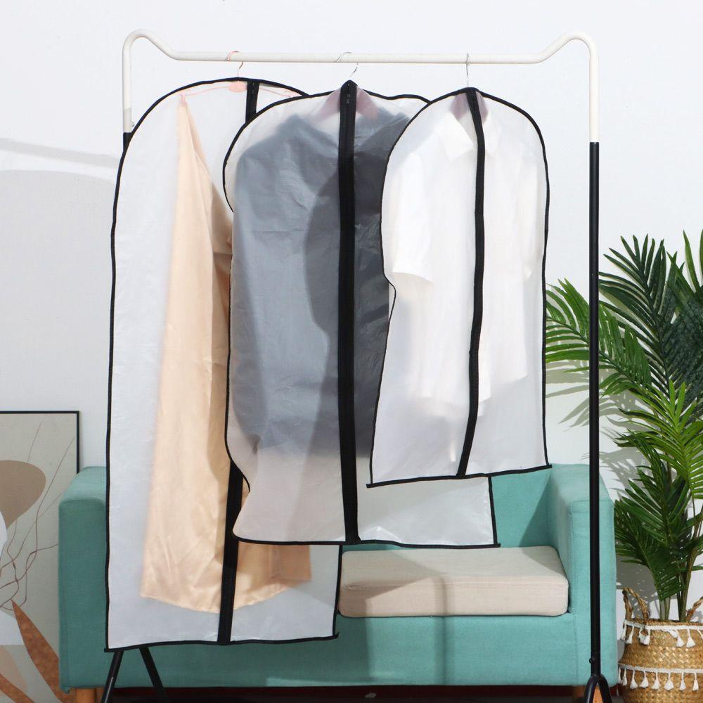 ☆Yola☆ Túi Bọc Bảo Vệ Quần Áo Trong Suốt Chống Bụi Chống Thấm Nước Tiện Dụng
