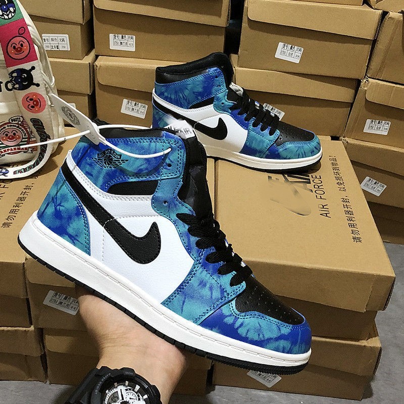 GIẦY THỂ THAO JD1 HIGH TIE DYE NAM NỮ [ FULL BOX + BIL ] | BigBuy360 - bigbuy360.vn