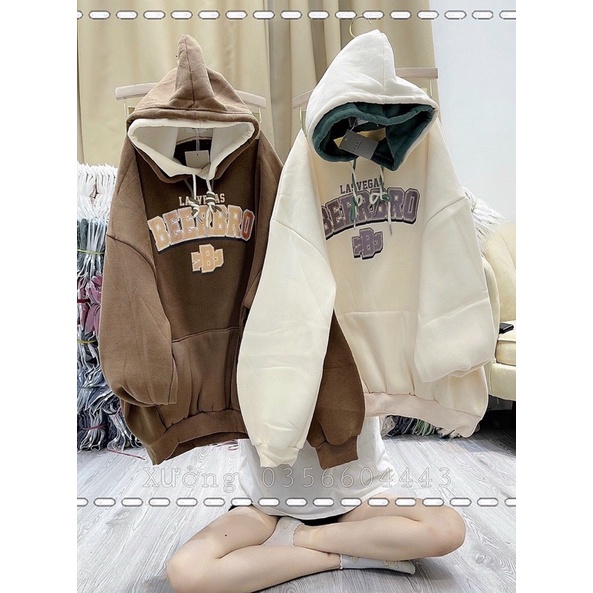 [ Rẻ vô địch ] ÁO HOODIE HAI MŨ FORM RỘNG - BEARBRO