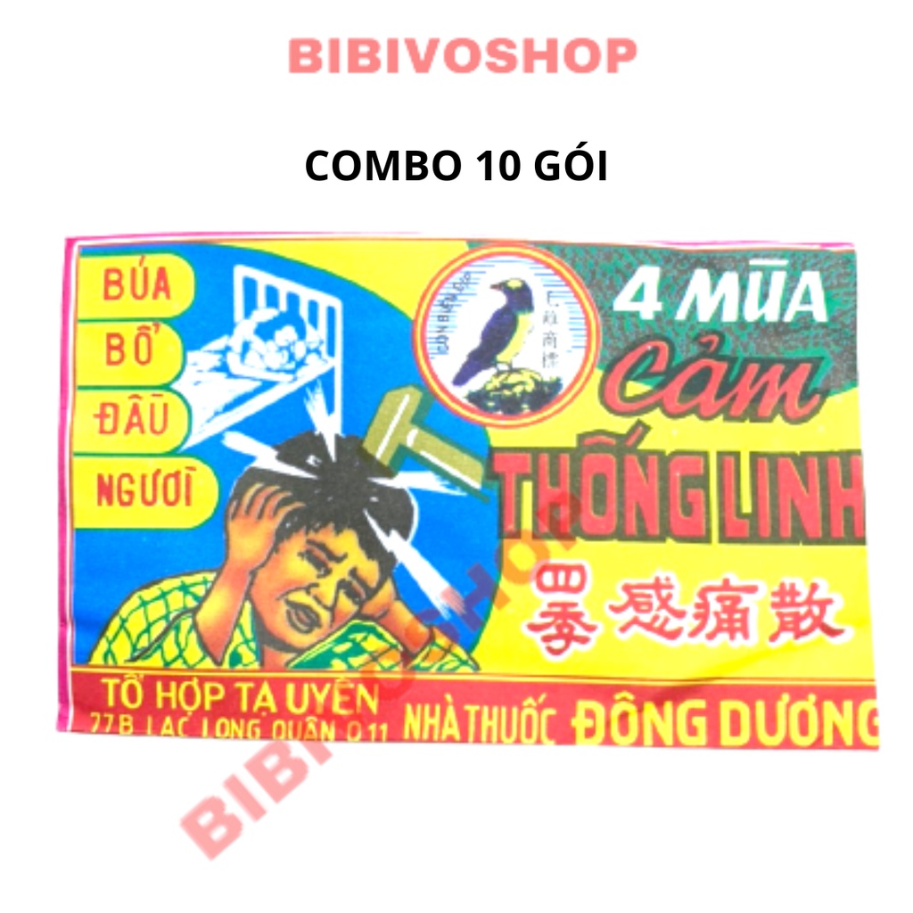 4 mùa Cảm Thống Linh - 5 gói, 10 gói
