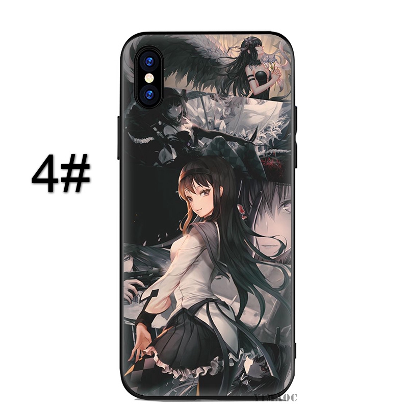 Ốp lưng mềm in hình nhân vật Anime cho iPhone XS Max XR 8 7 Plus 6 6S 5S SE youjo senki