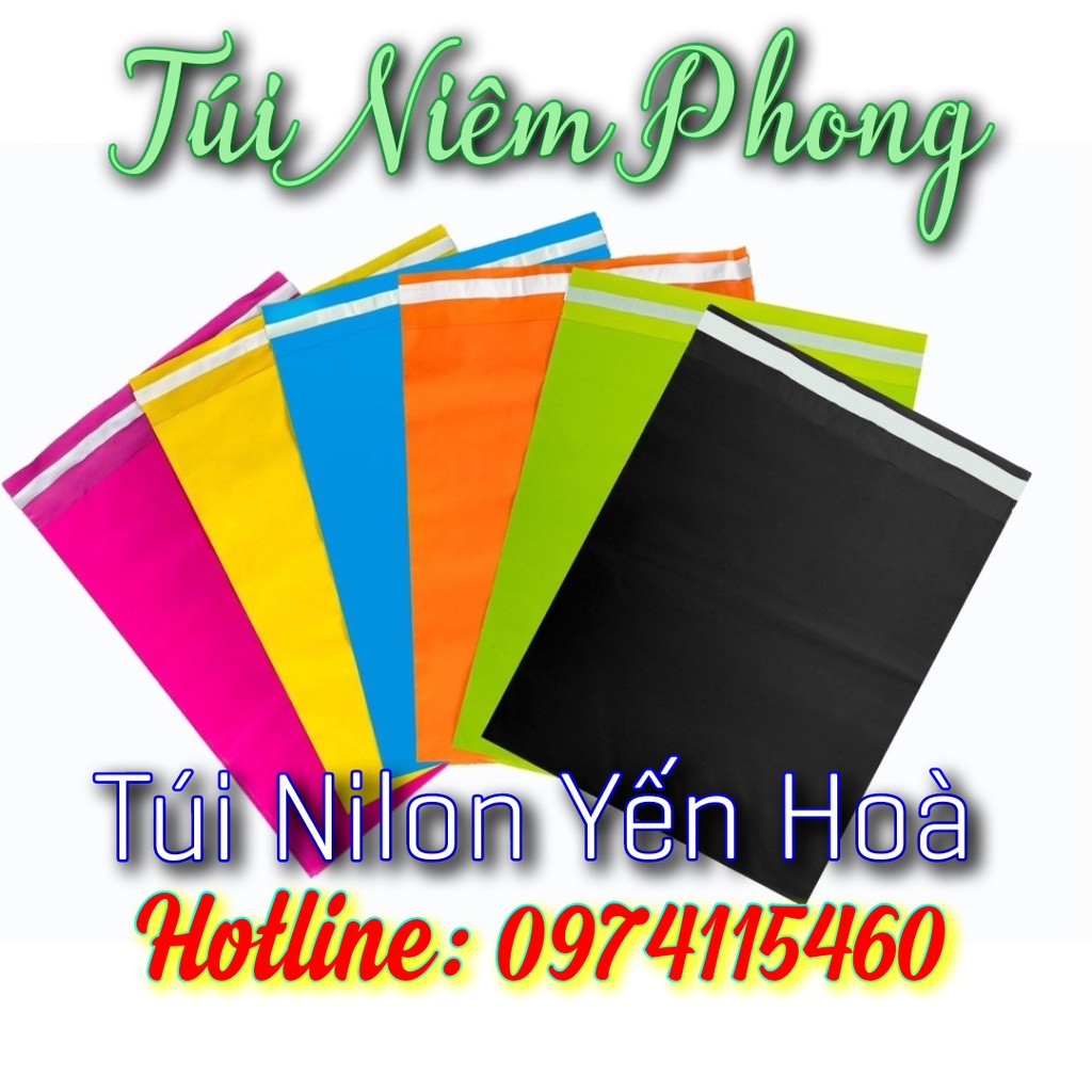 1kg Túi niêm phong tự dính hàng chất lượng bấm vào chọn size và màu