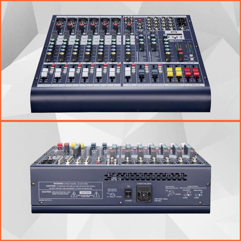 Mixer Bosa SPX8 Chạy 2 Effect cực hay