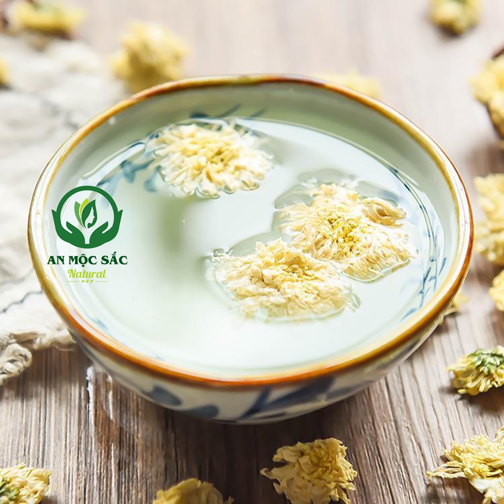 ✅[THƯỢNG HẠNG] Trà Hoa Cúc Trắng (Bạch Cúc) Sấy Khô Nguyên Bông Tự Nhiên An Mộc Sắc