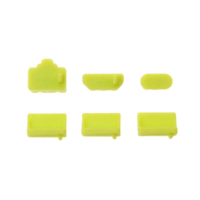 Set 6 nút bịt chống bụi cổng USB RJ45 HDMI cho PS5 PS4 PS3