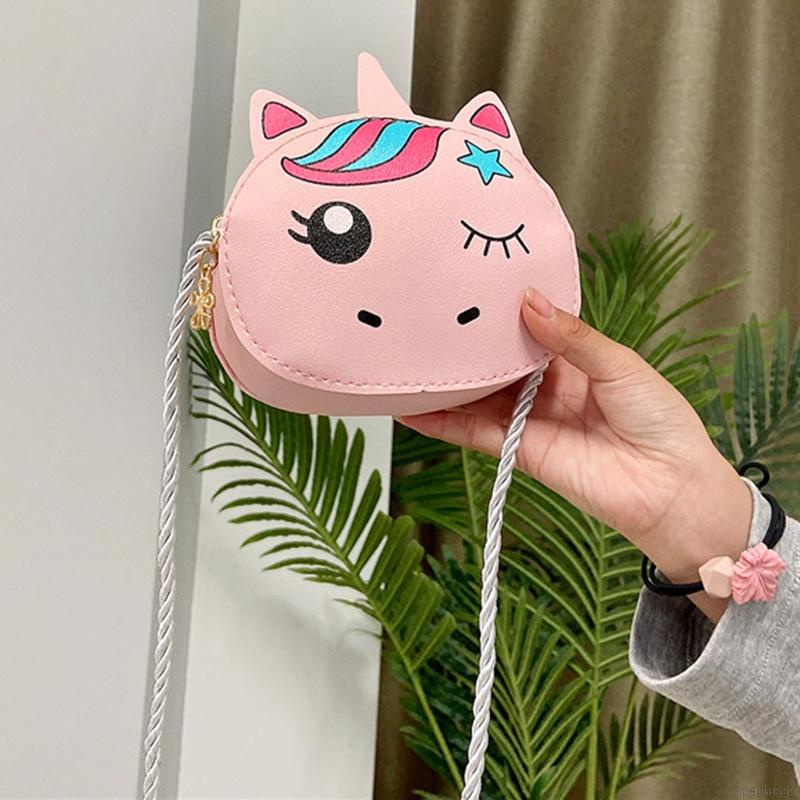 Túi đeo chéo hình hoạt hình dễ thương cho bé gái