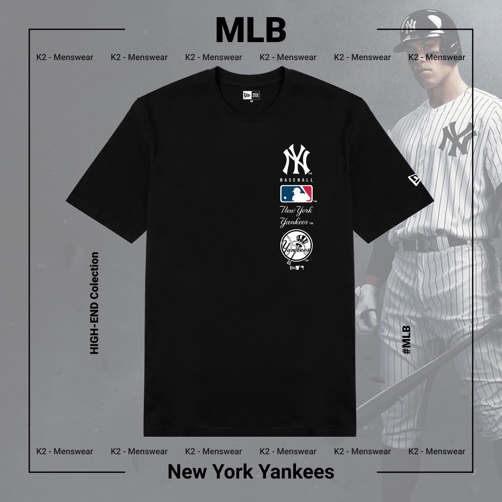 Áo thun MLB, áo thun form rộng tay lỡ. Chất cotton dày dặn, thấm hút mồ hôi