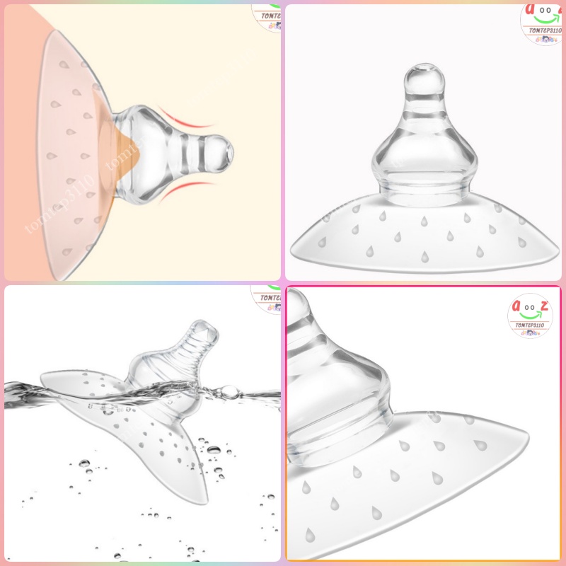 Bộ 2 Núm Trợ Ti Silicon Siêu Mềm Có Hộp Đựng - Núm Bảo Vệ Ty Cho Mẹ Tránh Nứt Cổ Gà Và Tránh Bé Cắn Khi Ngứa Lợi