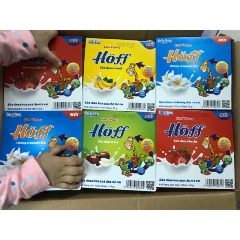 Sữa chua hoa quả Hoff