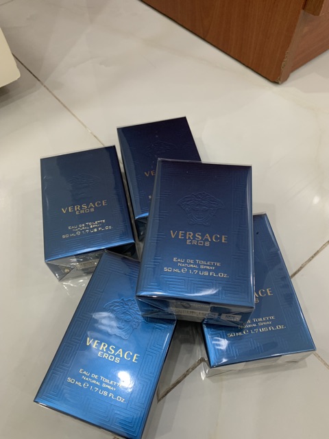 [FreeShip] Nước hoa versace eros nam 50ml fullbox .New