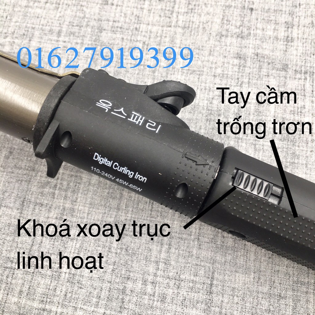 [Mã COSHOT27 giảm 10% đơn 300K] ( tặng kẹp vịt ) Máy uốn tóc cao cấp Hàn Quốc 886 ( xoay trục ) | BigBuy360 - bigbuy360.vn