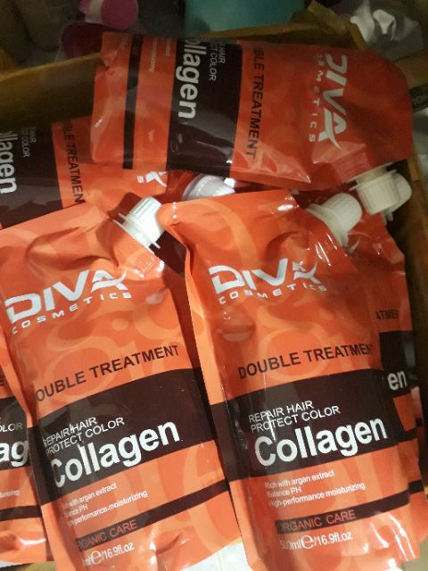 DẦU HẤP TÓC SIÊU MƯỢT COLLAGEN DIVA ITALY 500ML