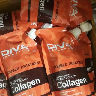 DẦU HẤP TÓC SIÊU MƯỢT COLLAGEN DIVA ITALY 500ML