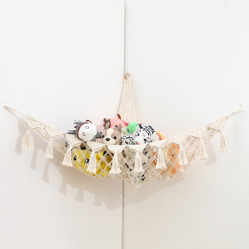 Túi Lưới Tam Giác Đựng Đồ Chơi Cho Bé Dễ Thương