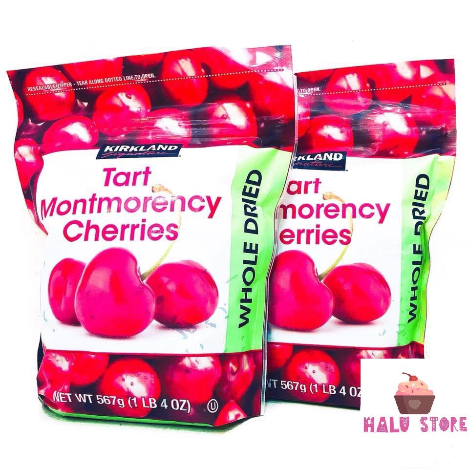 Cherry sấy khô Kirkland Mỹ gói 567 gam