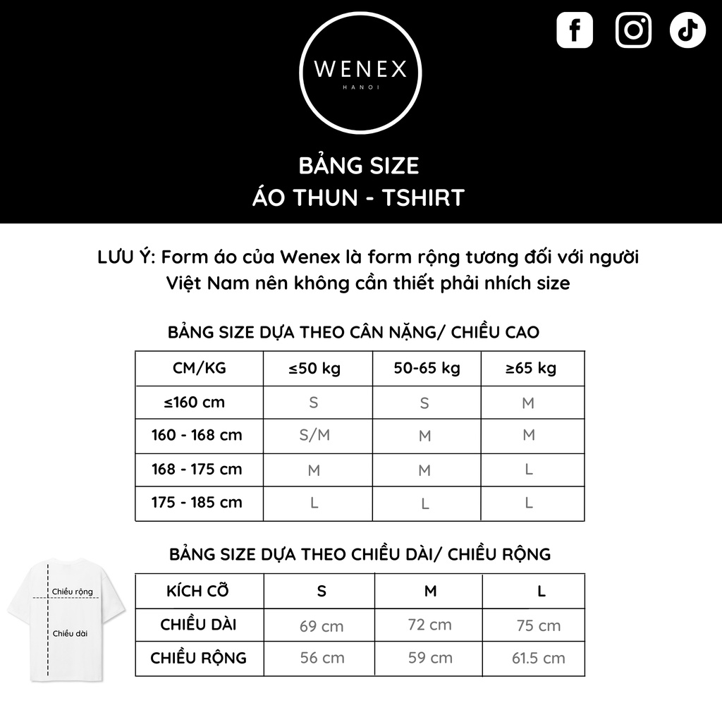 Áo Thun Tay Lỡ WENEX Phông Unisex Nam Nữ Cotton Oversize Form Rộng Local Brand EST 2021 Basic Signature