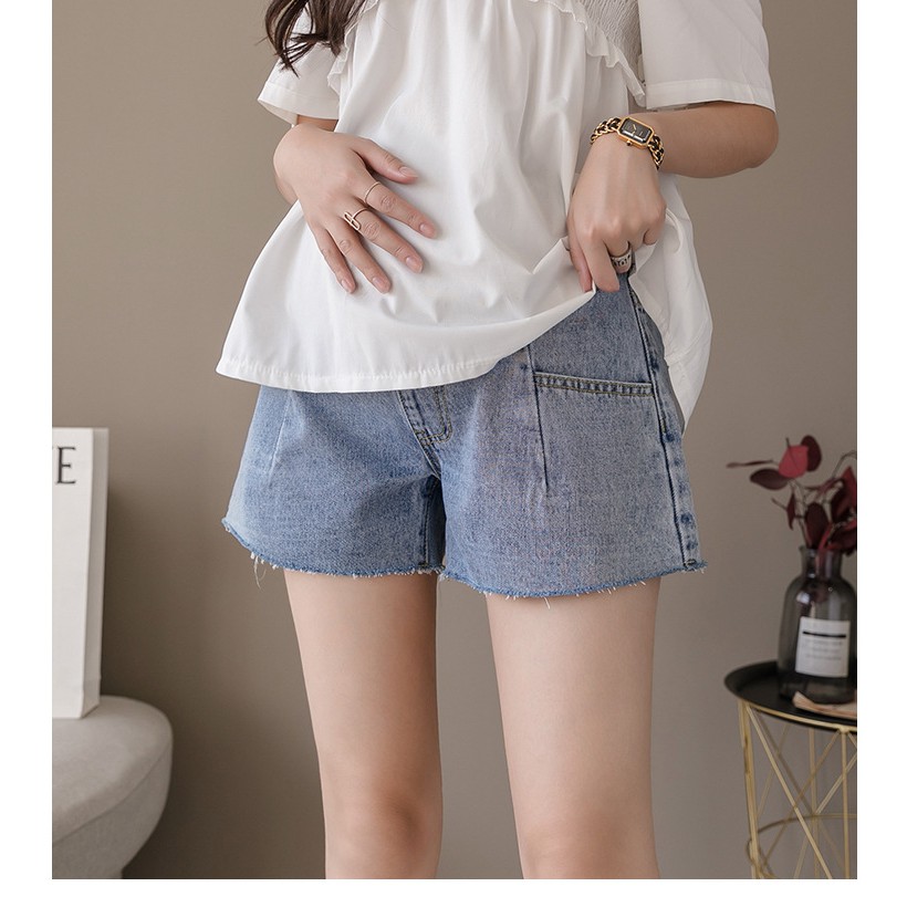 Quần Sooc Bầu Xinh Quần Đùi Bầu Xinh Trẻ Trung Năng Động Q208