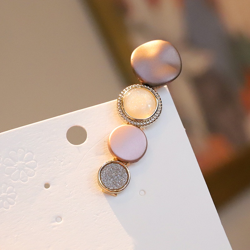 Kẹp Tóc Màu Sắc Đơn Giản Dễ Thương Phong Cách Harajuku Cổ Điển