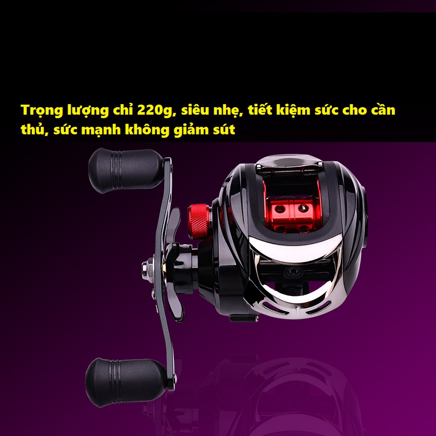 Máy Câu Ngang Tay Trái Tay Phải [SIÊU PHẨM] YOWAGO Hồ Phong Cấp - Sanami Fishing Chuyên dùng câu lure sông, hồ tự nhiên