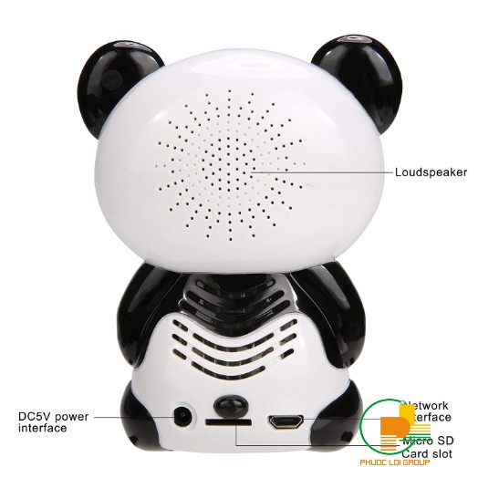 Camera Arshiner trông trẻ hình gấu trúc