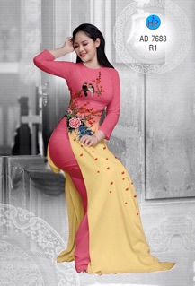 Vải may áo dài con vẹt