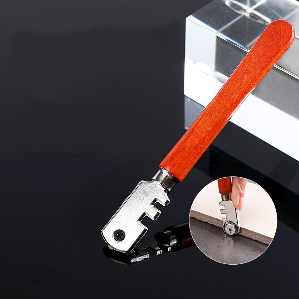 LANFY Dụng Cụ Con Lăn Cắt Kính / Gạch Cầm Tay Cán Gỗ Chất Lượng Cao
