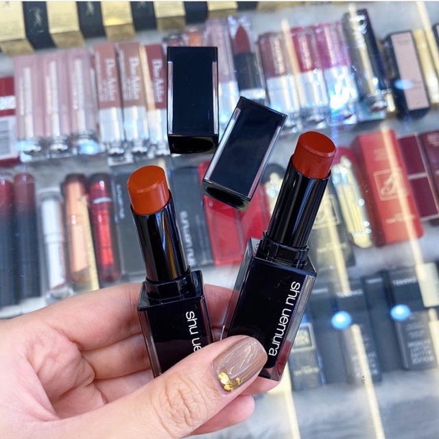 SHU UEMURA - Son Thỏi VỎ ĐEN Rouge Unlimited Matte Lipstick