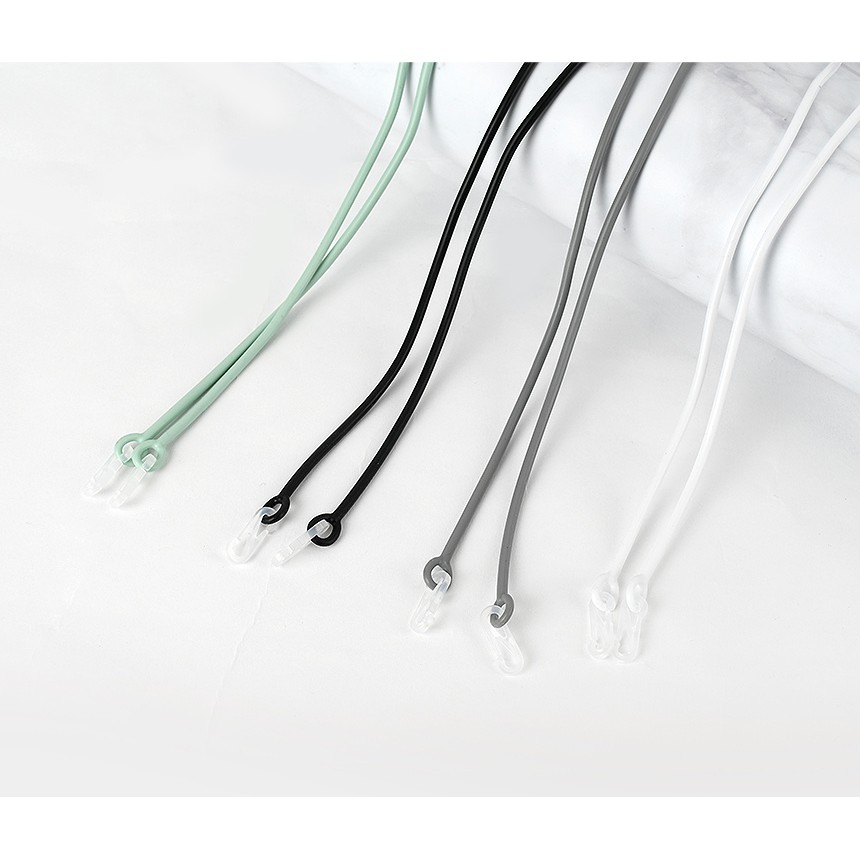 Dây đeo khẩu trang silicone mềm / silicone maskstrap chống thất lạc / mask strap