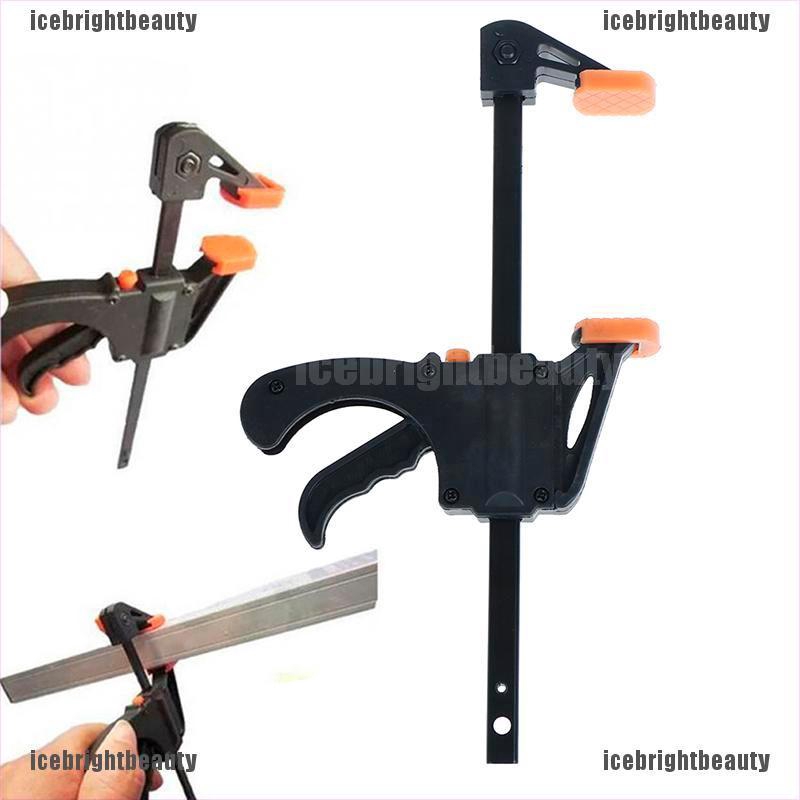 ★U I I ★Kẹp Chữ F Tháo Gỡ Nhanh Kích Thước 4 Inch Chuyên Dụng Trong Làm Gỗ