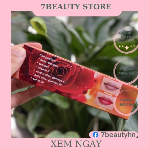 Tuýp Dưỡng Kích Màu Môi Lại Lan Trang, Giúp Đôi Môi Tự Nhiên Sau Xăm