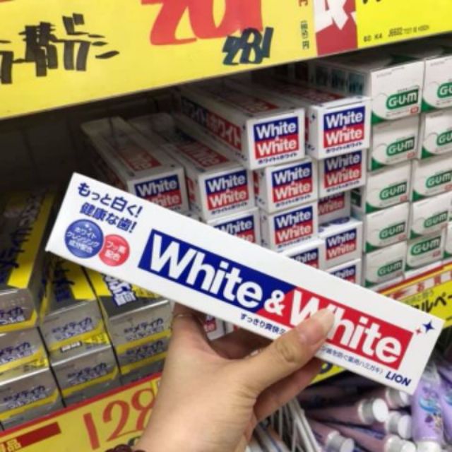 Kem đánh răng White & White 150g