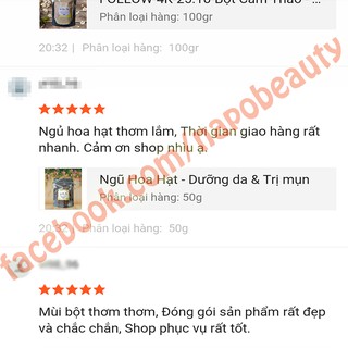 Ngũ Hoa Hạt Mỹ Phẩm Handmade