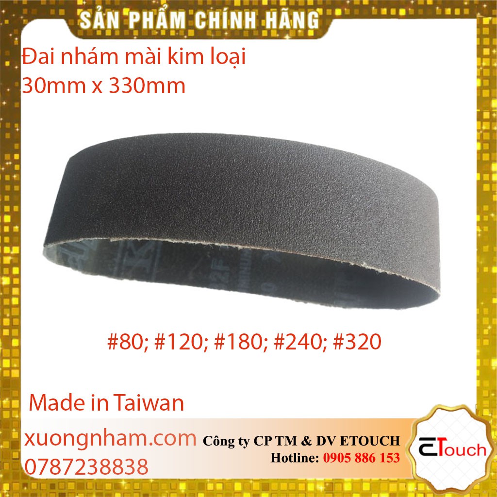 Nhám vòng 30mmx330mm mài kim loại Made in Taiwan