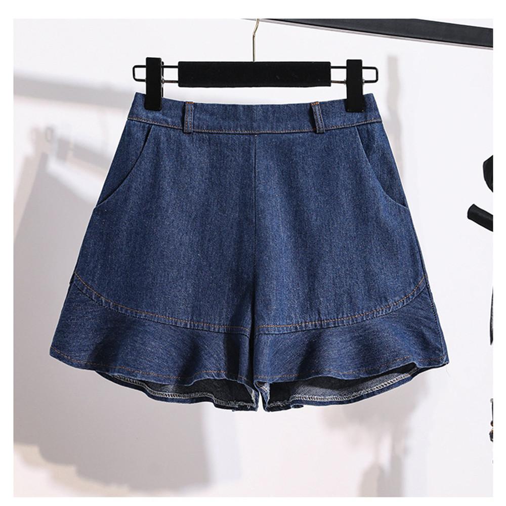 DIACHAVN Quần Jeans Ống Loe Co Giãn Thời Trang Mùa Hè