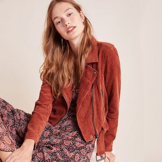 {Nhiều màu} Áo khoác biker jacket nhung Opposite xuất Mỹ (có sẵn)