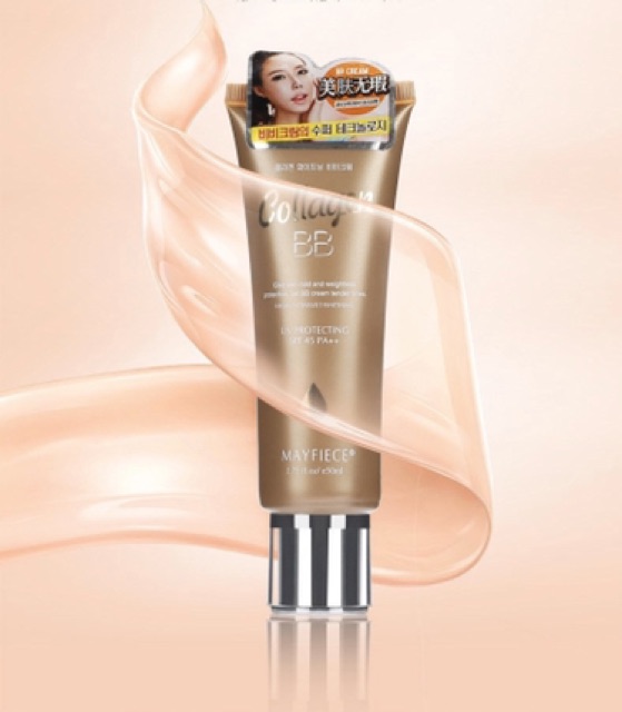 Kem Nền BB Collagen Mayfiece UV Protecting SPF45 - kem che khuyết điểm - kem trang điểm - HX1095