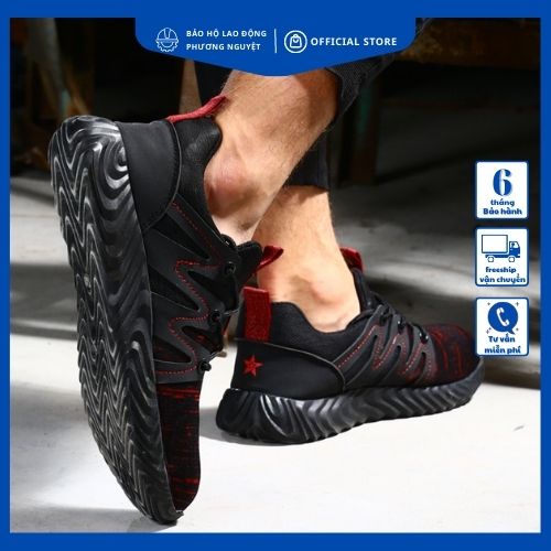 Giày bảo hộ lao động nam JB908 kiểu dáng thể thao siêu nhẹ, giày chống tĩnh điện/cách điện 6KV/chống nước/tia lửa