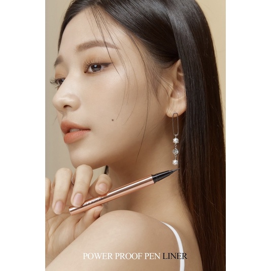 Kẻ Mắt Nước Black Rouge Power Proof Pen Liner