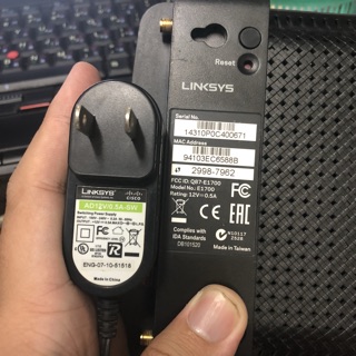 Router wifi 2ndhand - Linksys E1700