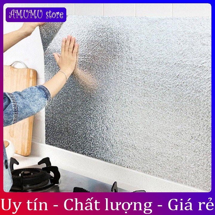 GIẤY BẠC DÁN NHÀ BẾP CHỐNG THẤM, CHỐNG BÁM BẨN ĐA NĂNG 61*10m