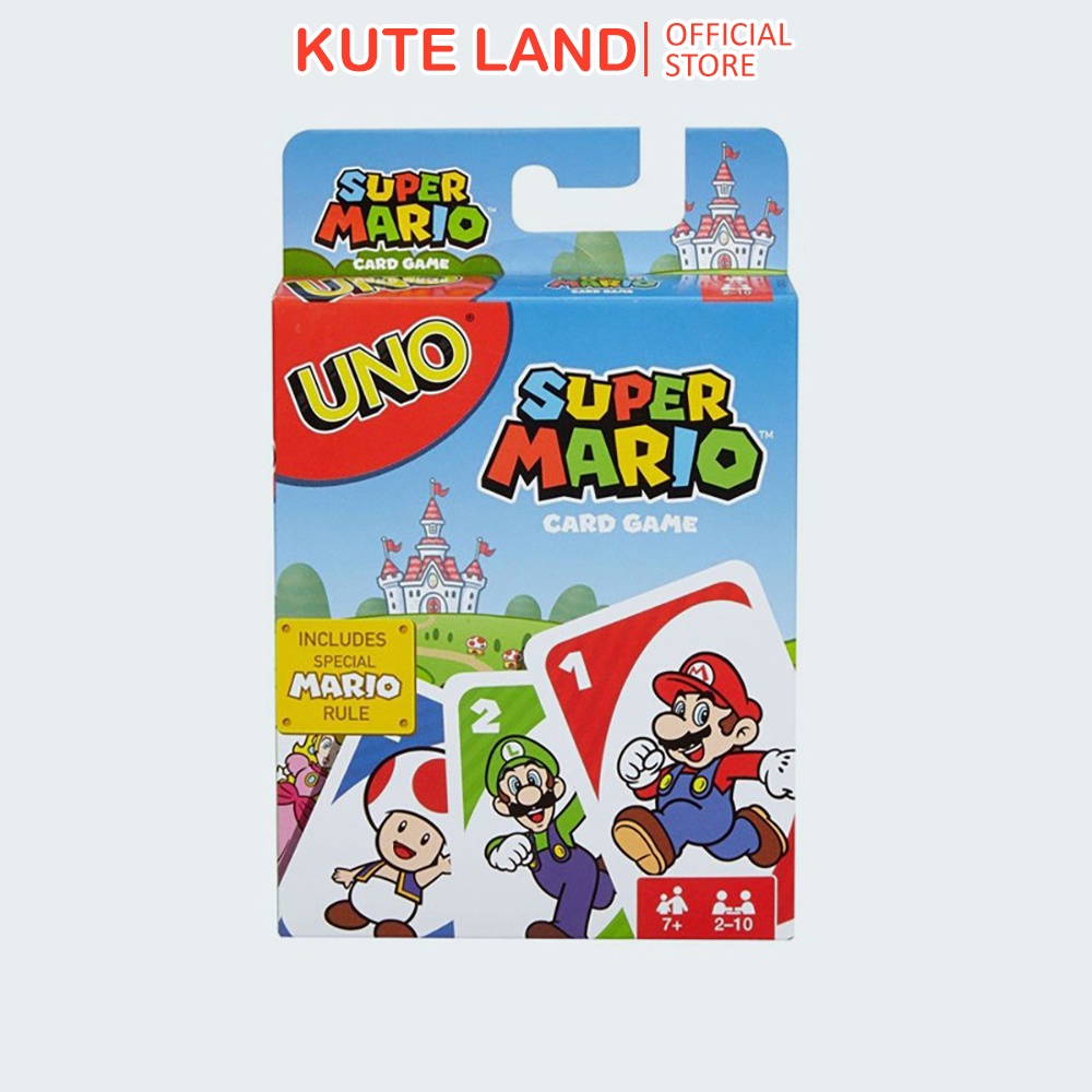 Bộ Bài Uno Super Mario Board Game Độc Đáo Thú Vị UNO17