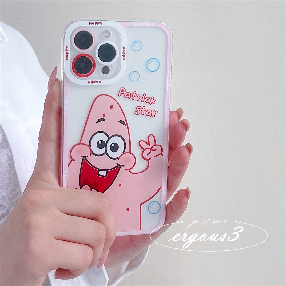 Ốp Điện Thoại Hình SpongeBob Cho Samsung A13 A23 A53 A33 A03s A72 A52 A32 A22 A12 A21s A71 A51 A50s A30s A30 A20 S22 S21 Ultra S21 S21 FE